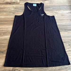 Womens gymshark tank top black size small nwt